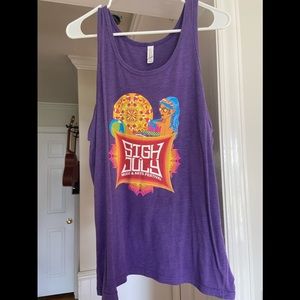 Cool Purple Tank Top Medium
